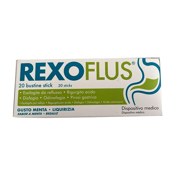 Farbene.shop | Shedir Pharma Rexoflus Dispositivo Medico Trattamento Reflusso, 20 Stick