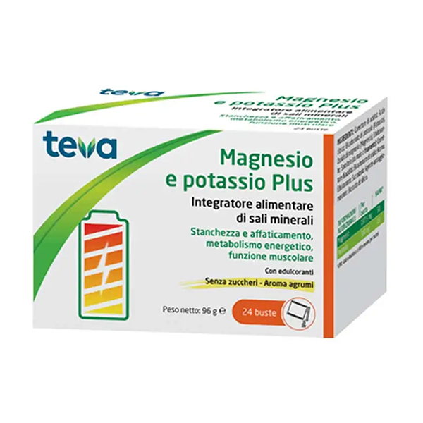 Farbene.shop | Teva Magnesio e Potassio 24 Buste