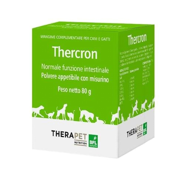Farbene.shop | Thercron Cane Gatto Polvere 80g - Integratore per la Salute degli Animali Domestici