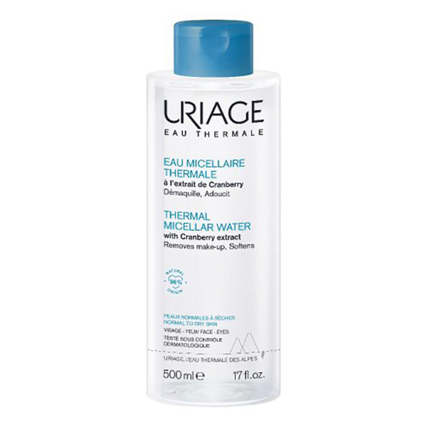 Farbene.shop | Uriage Acqua Termale Micellare con Estratto di Mirtillo 500ml
