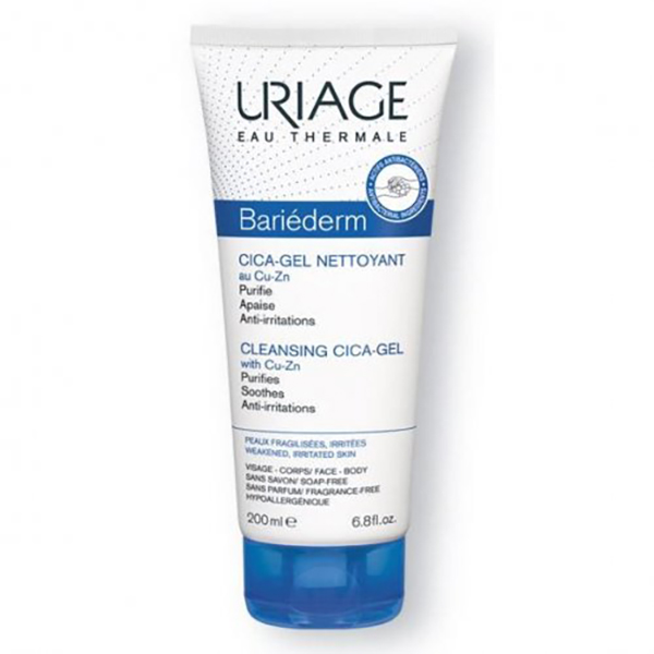 Farbene.shop | Uriage Bariederm - Cica Gel Detergente Viso Corpo 200ml
