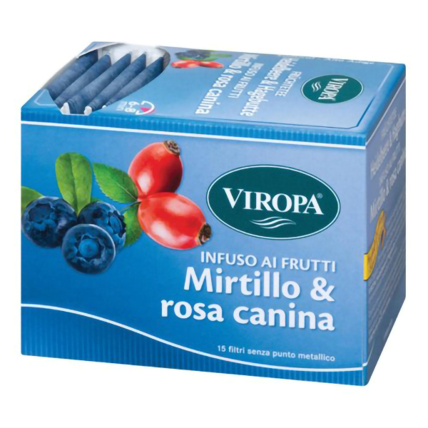 Farbene.shop | Viropa Mirtillo e Rosa Canina15 Bustine