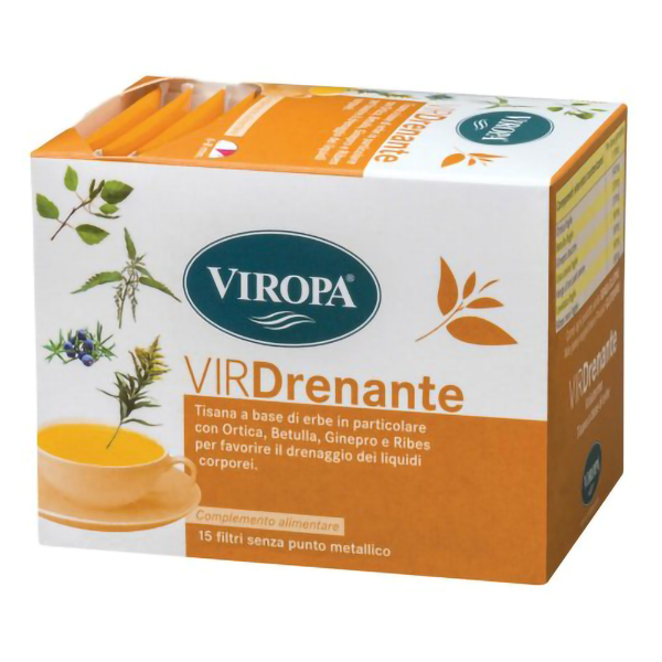 Farbene.shop | Viropa Tisana Drenante 15 Bustine