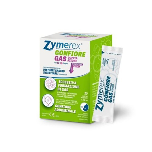 Farbene.shop | Zymerex Gas Doppia Azione 20 Bustine