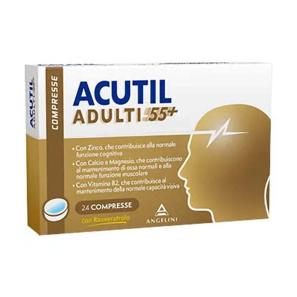 Acutil 24 Compresse Adulti 55+-0