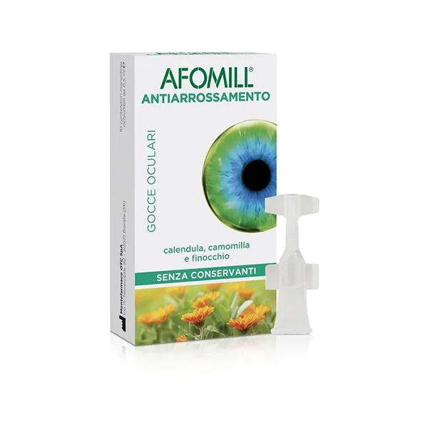 Farbene.shop | Afomill Antiarrossamento Gocce Oculari 10 Contenitori Monodose