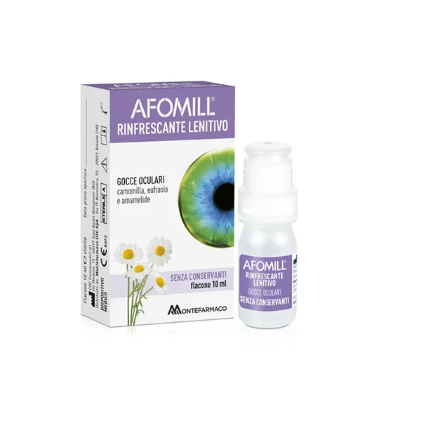 Farbene.shop | Afomill Rifrescante Lenitivo Gocce Oculari 10ml Sollievo Occhi