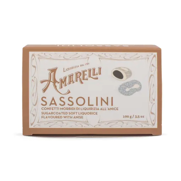 Farbene.shop | Amarelli Sassolini Confetti Liquirizia 100g