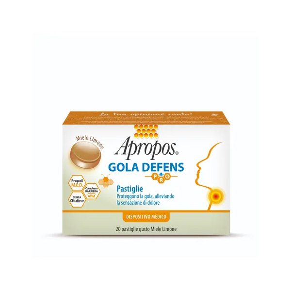 Farbene.shop | APROPOS VOX DEFENS MIELE LIMONE 20 PASTIGLIE