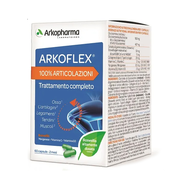 Farbene.shop | Arkopharma Arkoflex 100% Articolazioni 60 Capsule