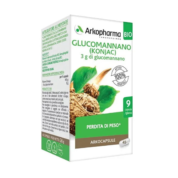 Arkopharma Glucomannano Bio 45 Capsule-0