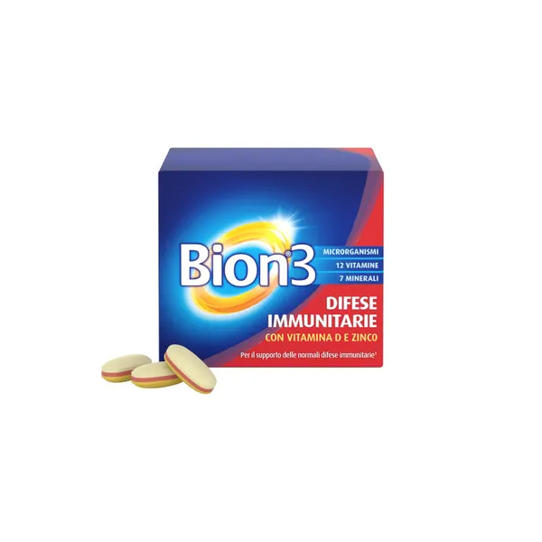 Bion3 Difese Immunitarie Con Vitamina D E Zinco 30 Compresse-0