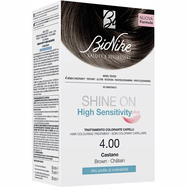Bionike Shine On High Sensitivity Plus Castano 4.00-0