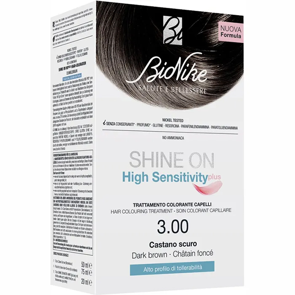 Bionike Shine On High Sensitivity Plus Castano Scuro 3.00-0