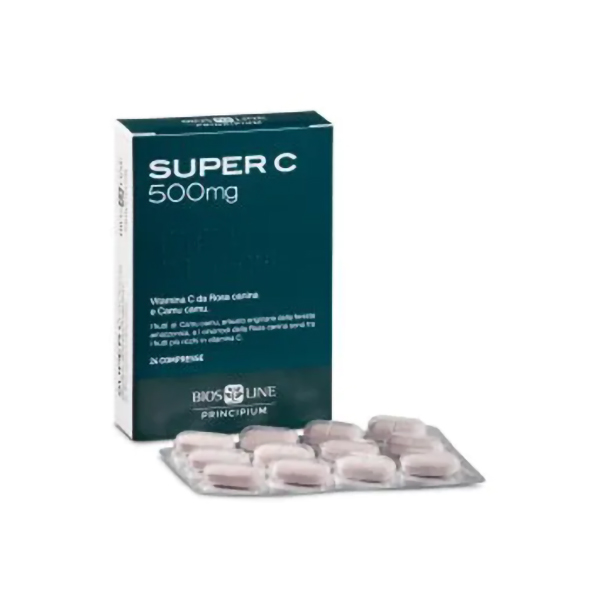 Farbene.shop | Bios Line Principium Super C 500 24 Compresse 24,2g