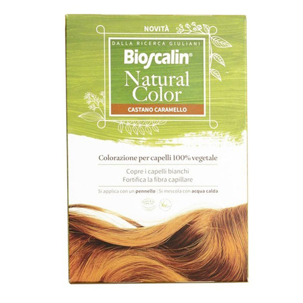 Farbene.shop | BIOSCALIN - Natural Color - Tinta Per Capelli Castano Caramello