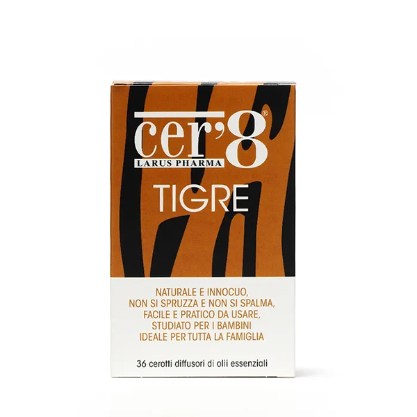 Cer'8 Tigre Cuscinetto Adesivo 36 Pezzi-0
