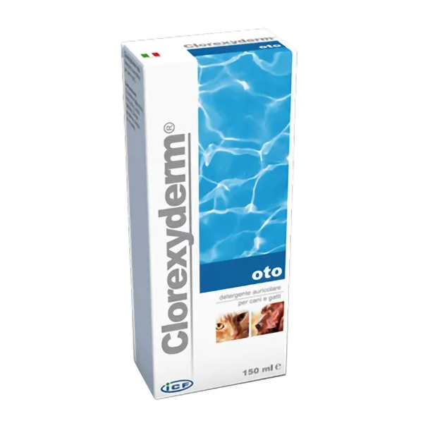 Clorexyderm Oto Detergente Liquido Cani/Gatti 150ml-0