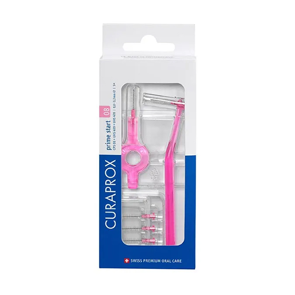 Curaprox CPS 08 Prime Start 5 Scovolini+ 1 Maniglia UHS 409 + 1 Maniglia UHS 470-0