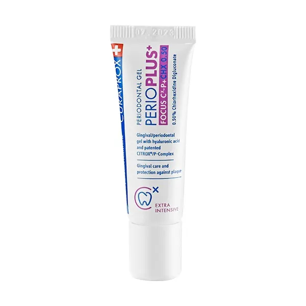 Farbene.shop | Curaprox Dentifricio Perio Plus+ Focus Gel CHX 0,5% 10ml