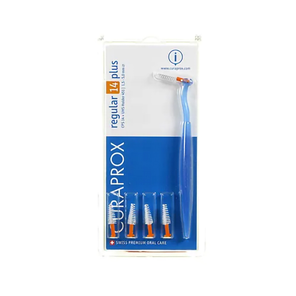 Curaprox Scovolini Regular Plus CPS 14 Arancio Conico 5 Pezzi-0