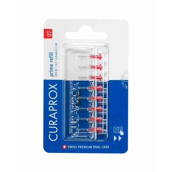Curaprox Scovolino CPS 07 Refill Rosso 8 Pezzi-0