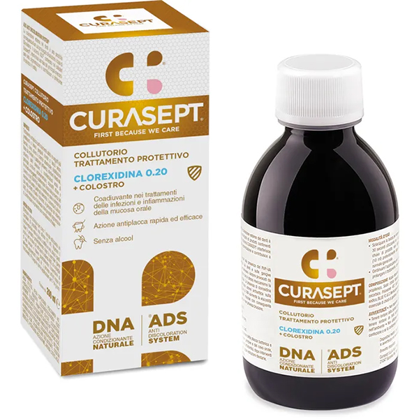 Curasept Collutorio ADS + DNA Trattamento Protettivo 200ml-0
