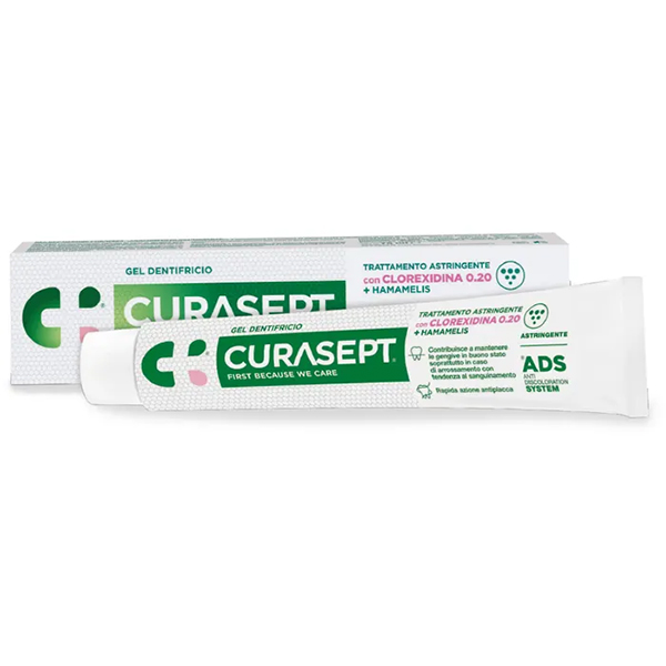 Curasept Gel Dentifricio ADS DNA Trattamento Astringente 75ml-0
