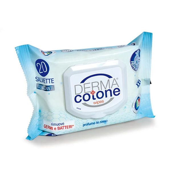 Dermacotone Wipes - Salviette Igienizzanti XXL, 20 salviettine-0