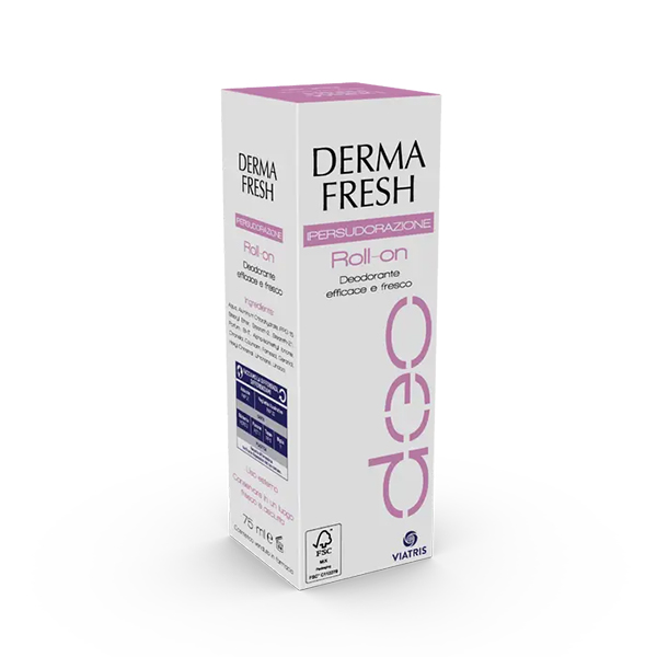 Farbene.shop | Dermafresh Ipersudorazione Roll-On 75ml Antitraspirante Efficace