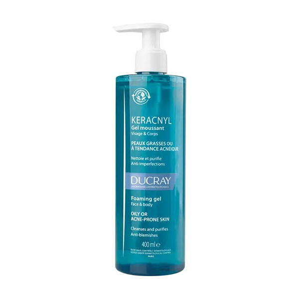 Farbene.shop | Ducray Keracnyl Gel Detergente Pelle Grassa 400ml-0