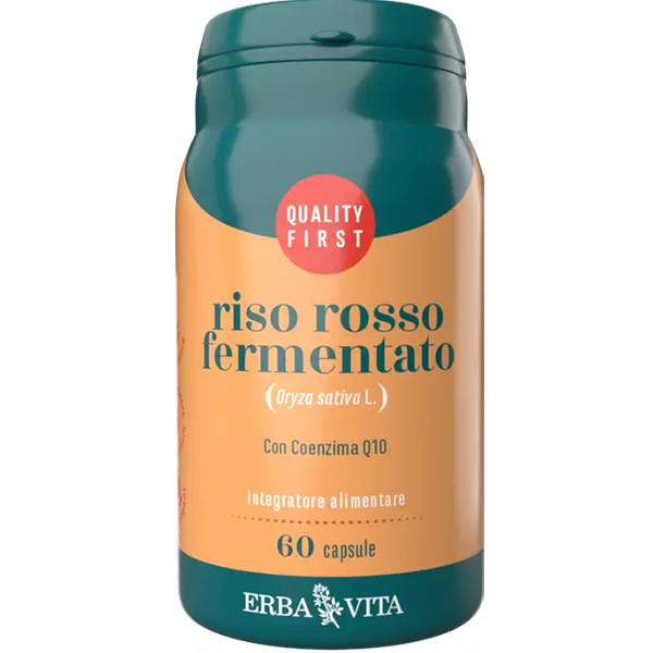 Erba Vita Riso Rosso Fermentato 60 Capsule-0
