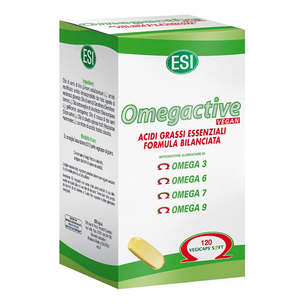 Farbene.shop | ESI - OMEGACTIVE VEGAN INTEGR.ACIDI GRASSI 120 PRL