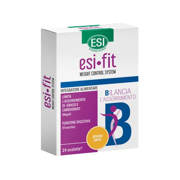 Farbene.shop | Esi Fit Bilancia Azione Urto Integratore Bruciagrassi 24 Ovalette