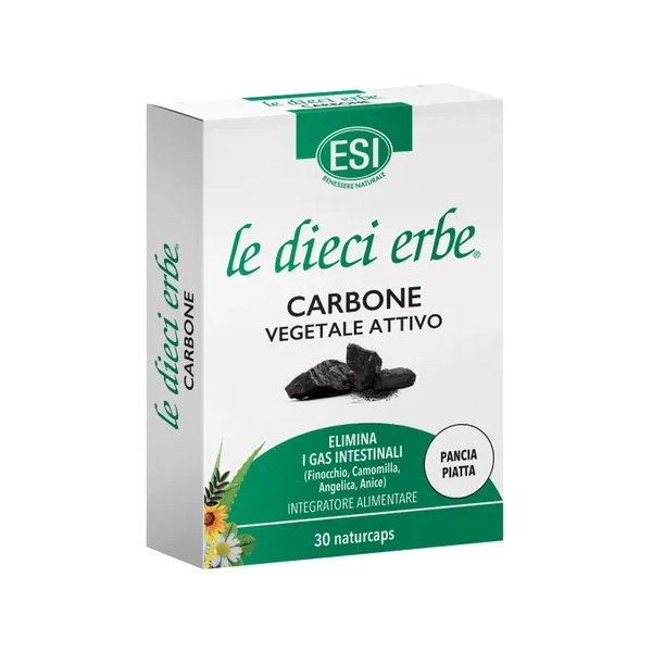 Farbene.shop | Esi Le Dieci Erbe Carbone Integratore Intestinale 30 Naturcaps