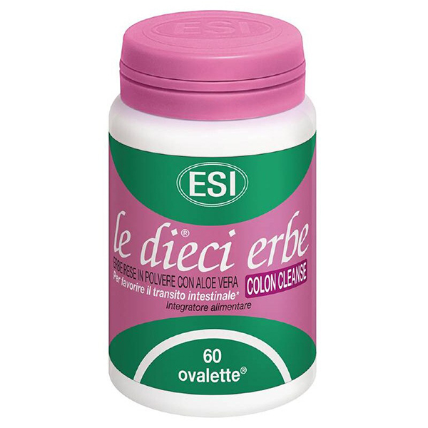 Farbene.shop | Esi Le Dieci Erbe Colon Cleanse 60 Ovalette