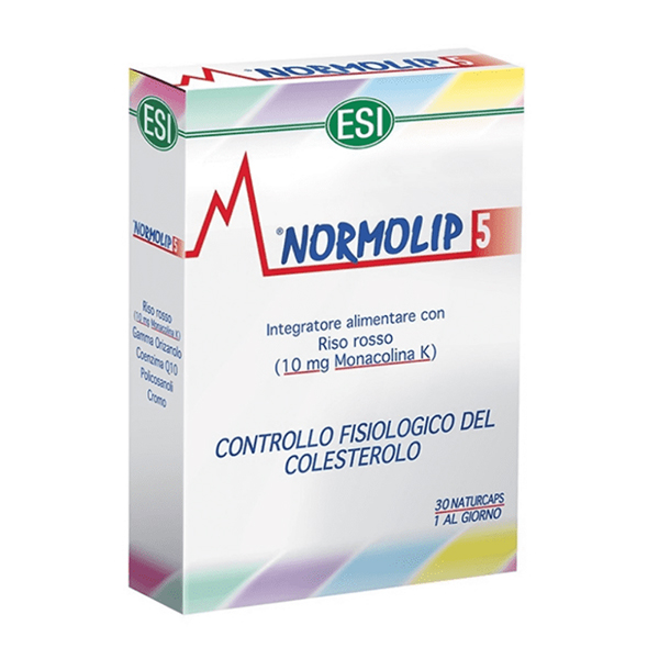 Farbene.shop | Esi Linea Controllo Colesterolo Trigliceridi Normolip 5 Integratore 30 Naturcaps