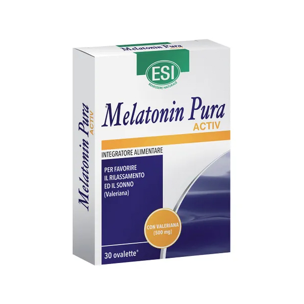 Farbene.shop | Esi Melatonin Pura Activ Integratore Sonno 30 Ovalette