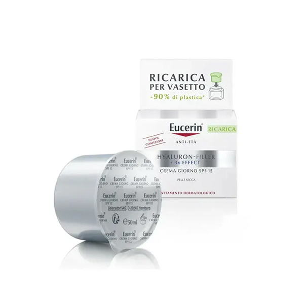 Farbene.shop | Eucerin Crema Hyaluron Filler Giorno SPF15 Ricarica 50ml