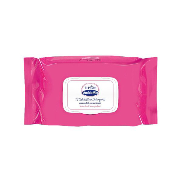 Farbene.shop | Euphidra Amidomio 72 Salviette Detergenti Delicate per Pelli Sensibili