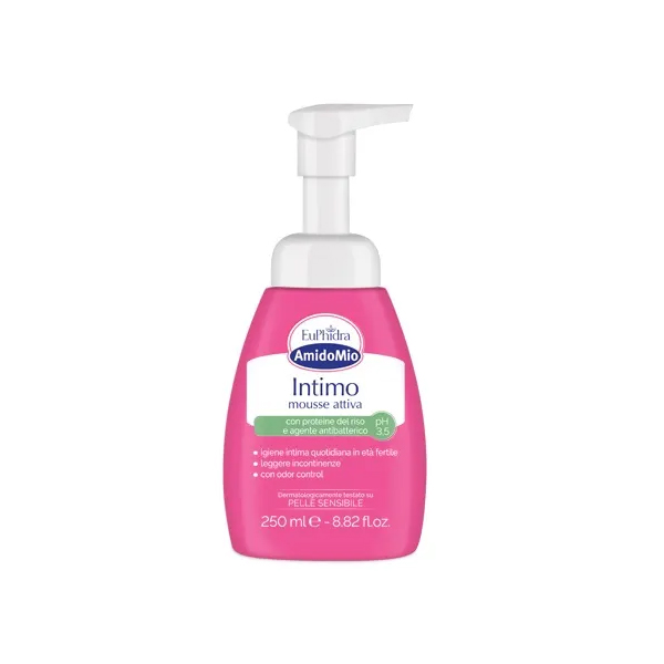 Farbene.shop | Euphidra Amidomio Intimo Mousse Attiva Ph 3,5 250ml