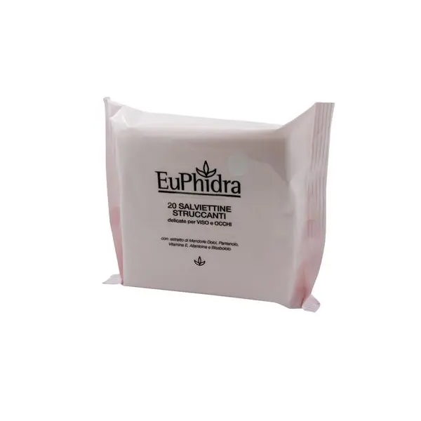 Farbene.shop | Euphidra Salviette Struccanti 20 Pezzi