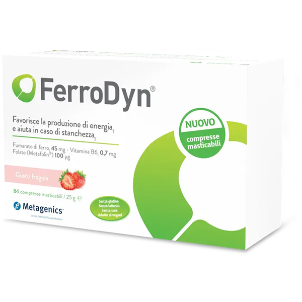 Farbene.shop | Ferrodyn 84 Compresse Masticabili