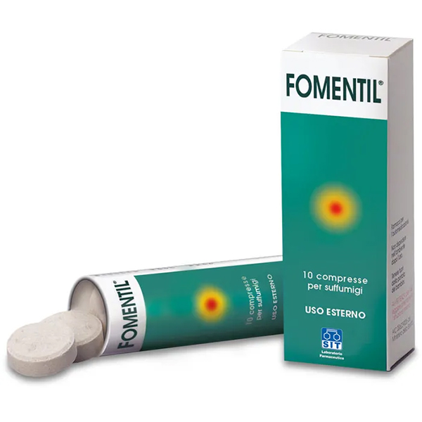 Fomentil 10 Compresse Suffumigi Efficaci e Naturali-0