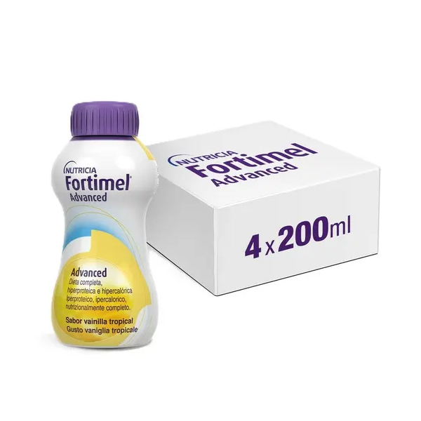 Fortimel Advanced Vaniglia Tropicale 4x200ml-0