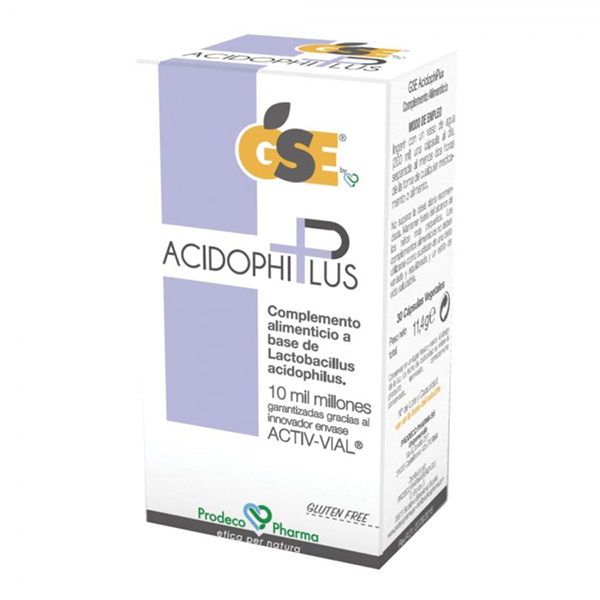 Farbene.shop | GSE Probiotic+ Acidophip 30 Compresse
