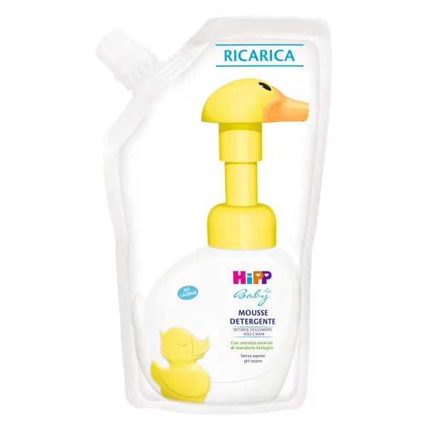 Hipp Baby Care Ricarica Mousse Detergente Paperella Fun 250ml-0