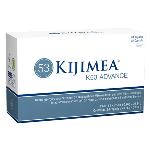 Farbene.shop | Kijimea K53 Advance 84 Capsule: Probiotici per Intestino Sano