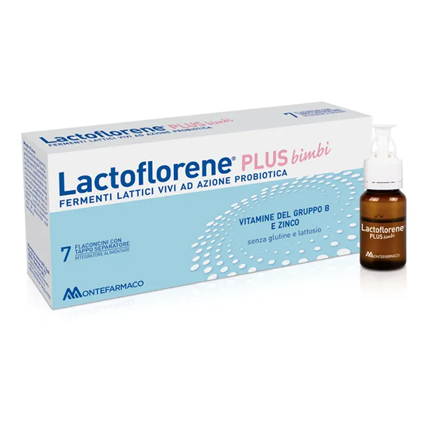 Farbene.shop | Montefarmaco Lactoflorene Bimbi Plus 7 Flaconcini