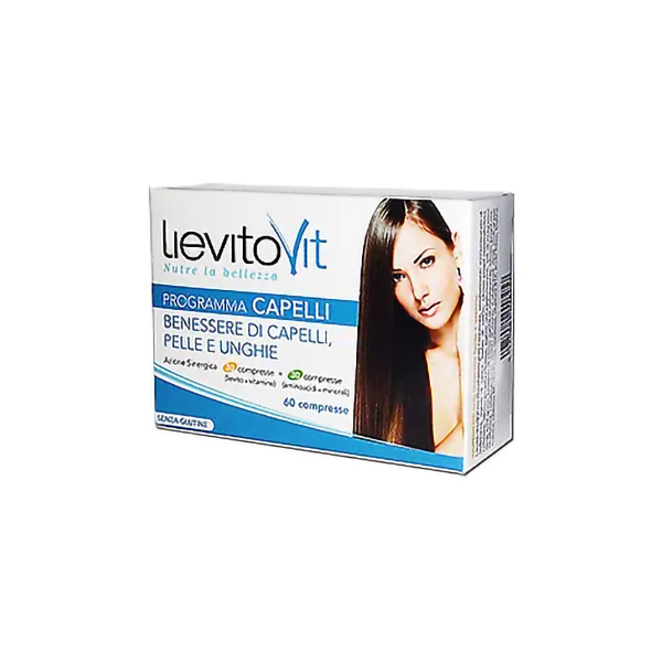 Farbene.shop | Lievitovit Programma Capelli 60 Compresse